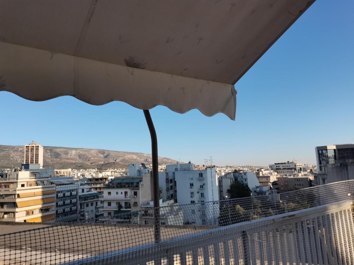 Penthouse Spacious W Super Wifi & Terrace, 2 Min From Metro Афины Экстерьер фото