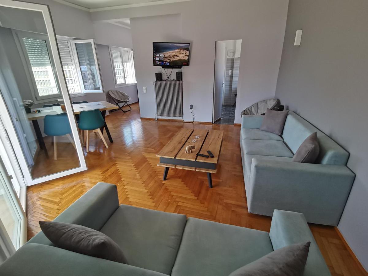 Penthouse Spacious W Super Wifi & Terrace, 2 Min From Metro Афины Экстерьер фото